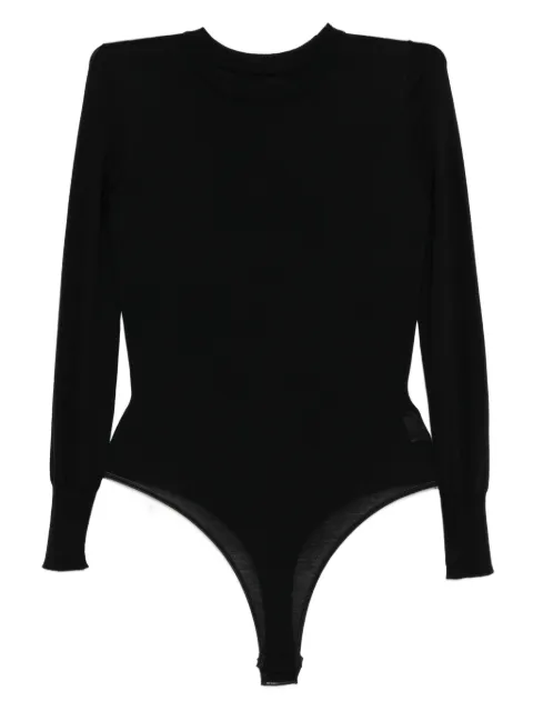 Alaïa Pre-Owned crew-neck bodysuit