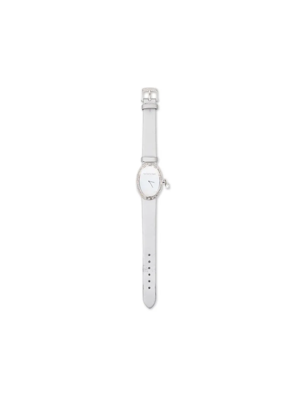 Rewind Vintage Affairs pre-owned satin 30mm - Grey — by 5 Star Boutique