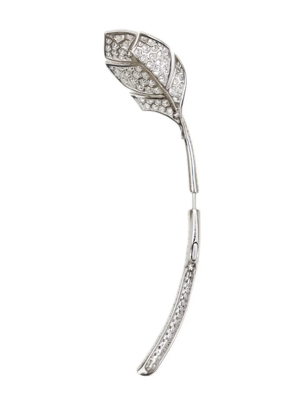 Van Cleef & Arpels Pre-Owned aretes Leaf con diamantes de archivo | Image 2