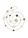 Van Cleef & Arpels Pre-Owned 18kt yellow gold Magic Alhambra mother-of-pearl necklace