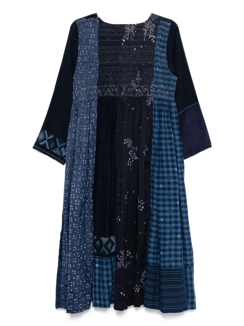 INJIRI patchwork embroidered midi dress | Day Dresses | Image 2