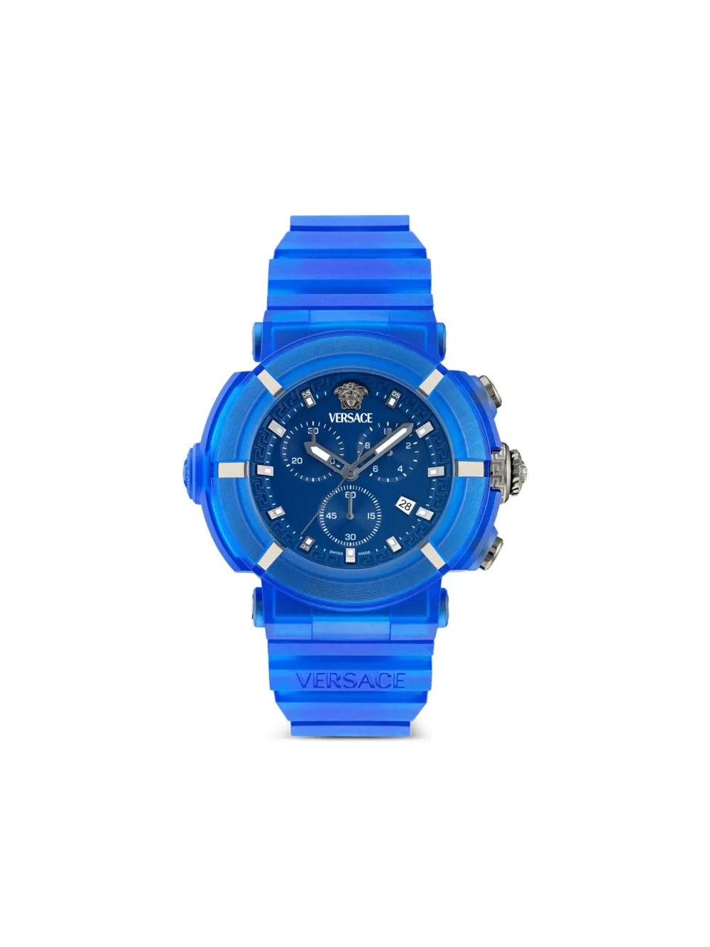 Versace reloj Vertime de 45mm | azul | Image 1