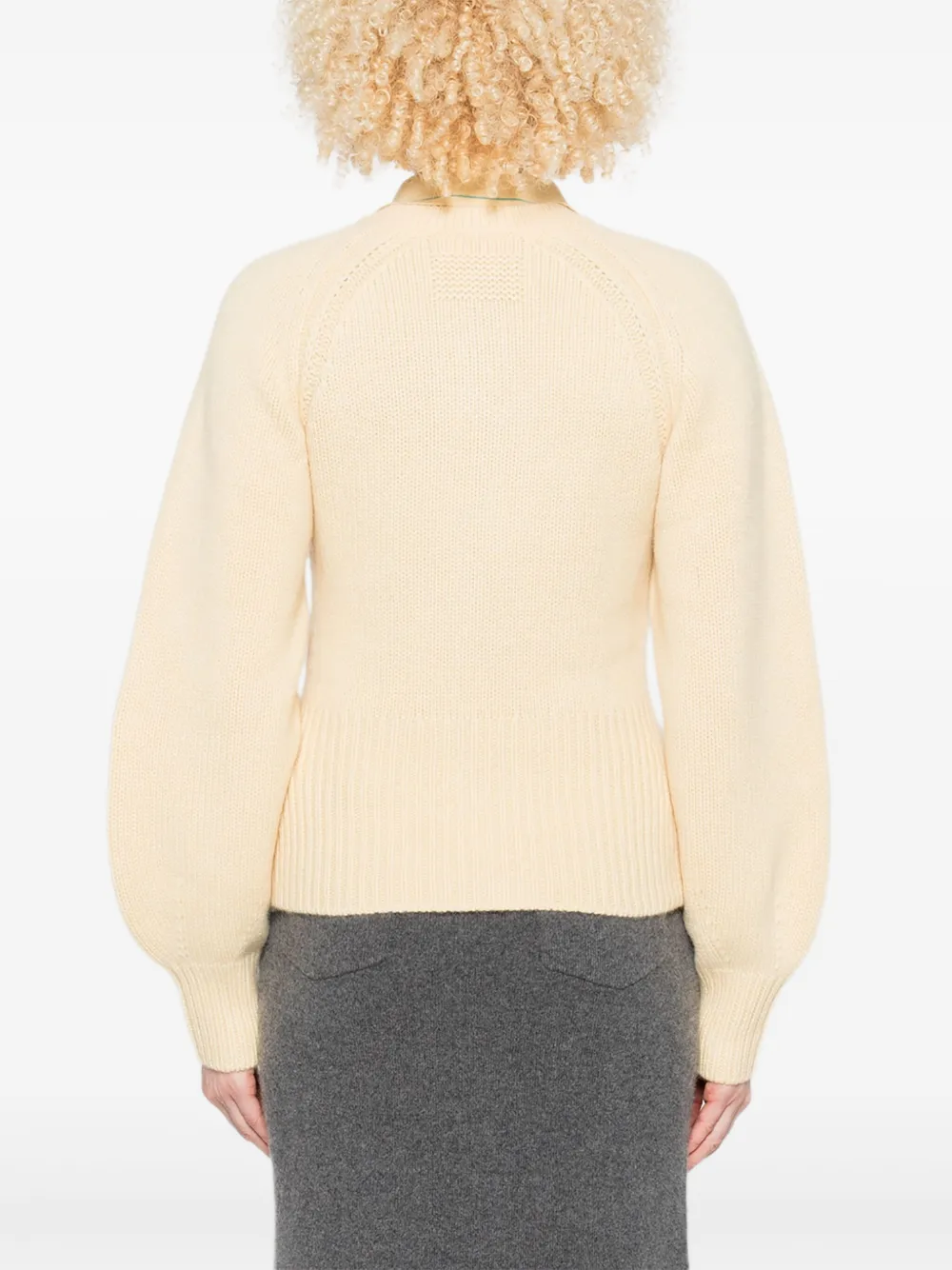 Guest In Residence Button-up Cardigan In Neutral