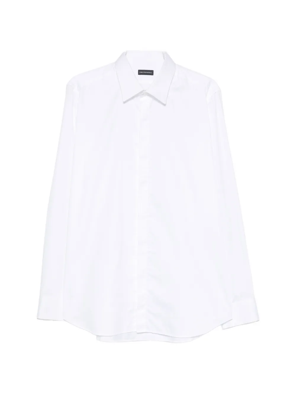Carlo Pignatelli long-sleeve spread-collar shirt - Bianco