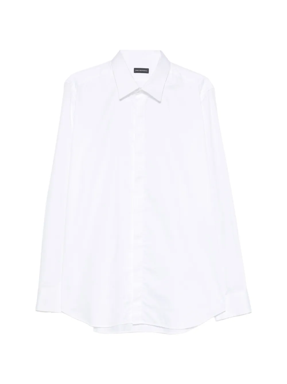 Carlo Pignatelli long-sleeve spread-collar shirt - Bianco