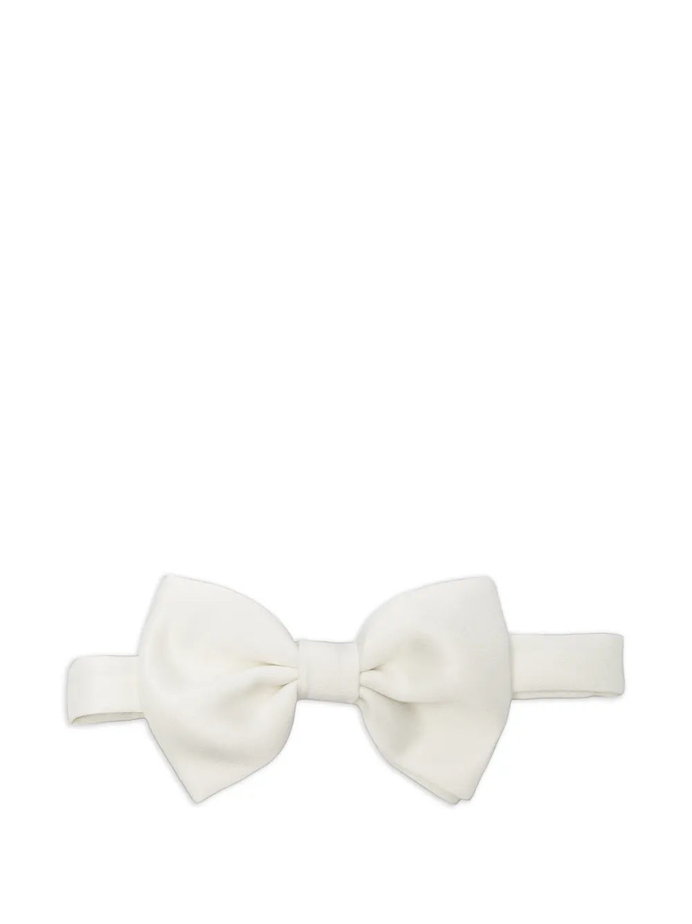 Tagliatore hook-fastening bow tie - Weiß