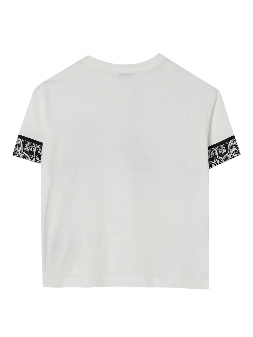 Dolce & Gabbana Kids T-shirt met patroon Wit