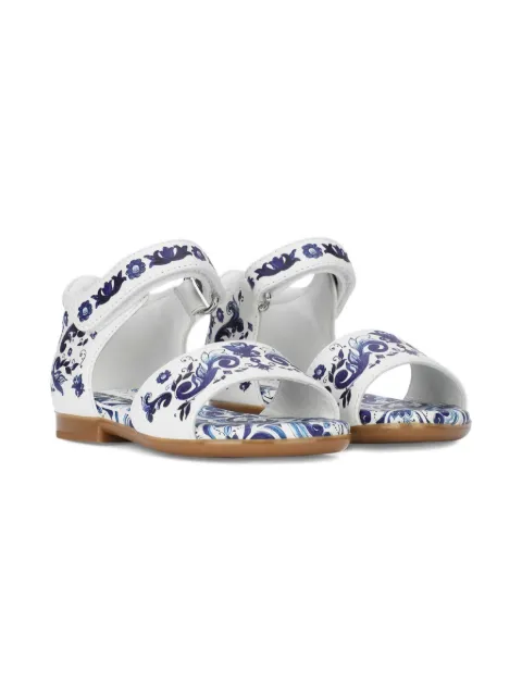Dolce & Gabbana Kids printed sandals