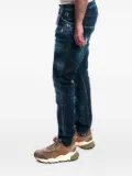 YES LONDON paint-splatter jeans - Blue