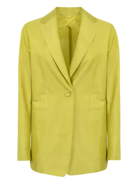 Max Mara Studio single-breasted button blazer