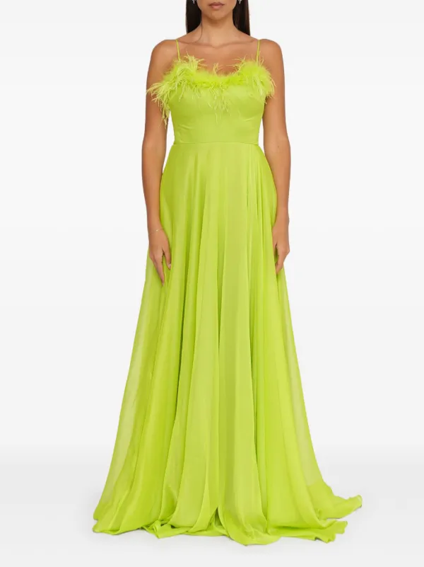 green emerald velvet dress Forever New