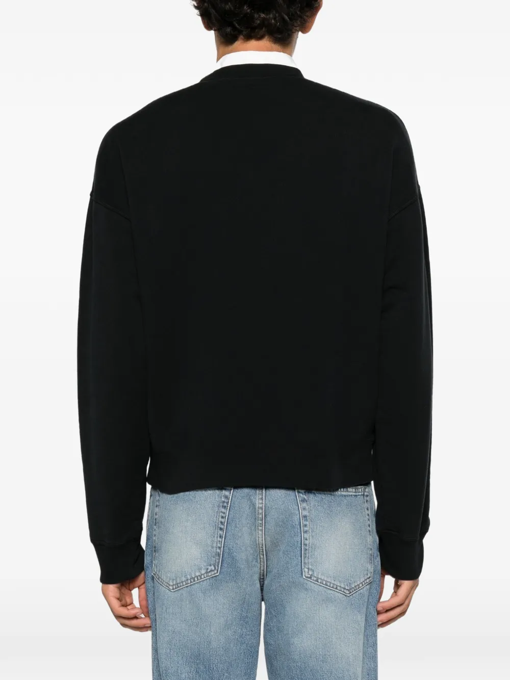 DSQUARED2 Sweater met logoprint Zwart
