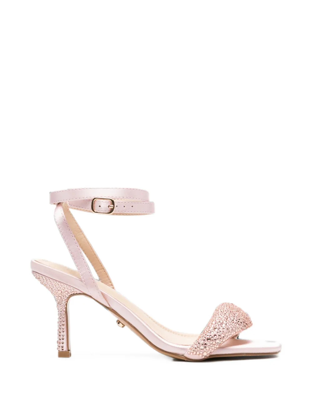 TWENTY FOURHAITCH crystal-embellished wrap-around sandals · 37