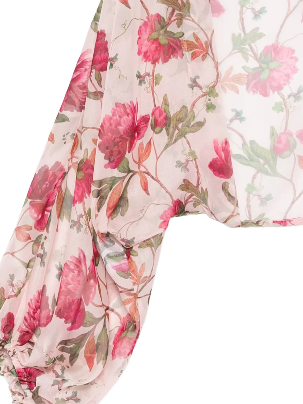  Giada Curti Floral-print Jacket - Pink 