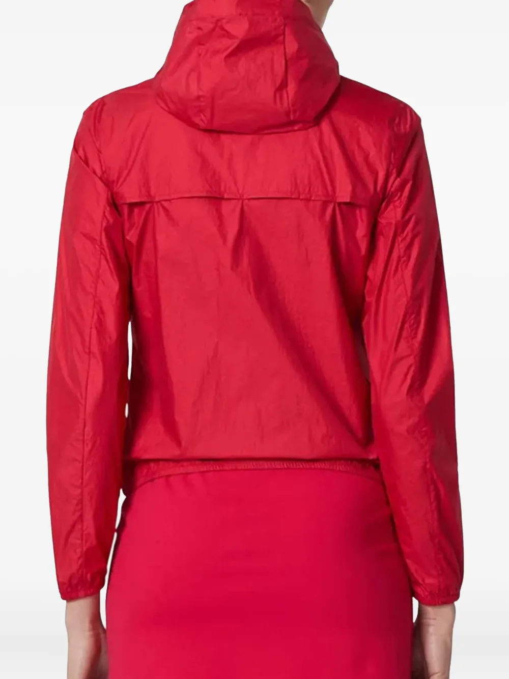 K-Way Hooded zip-front Jacket | Red | FARFETCH ZA