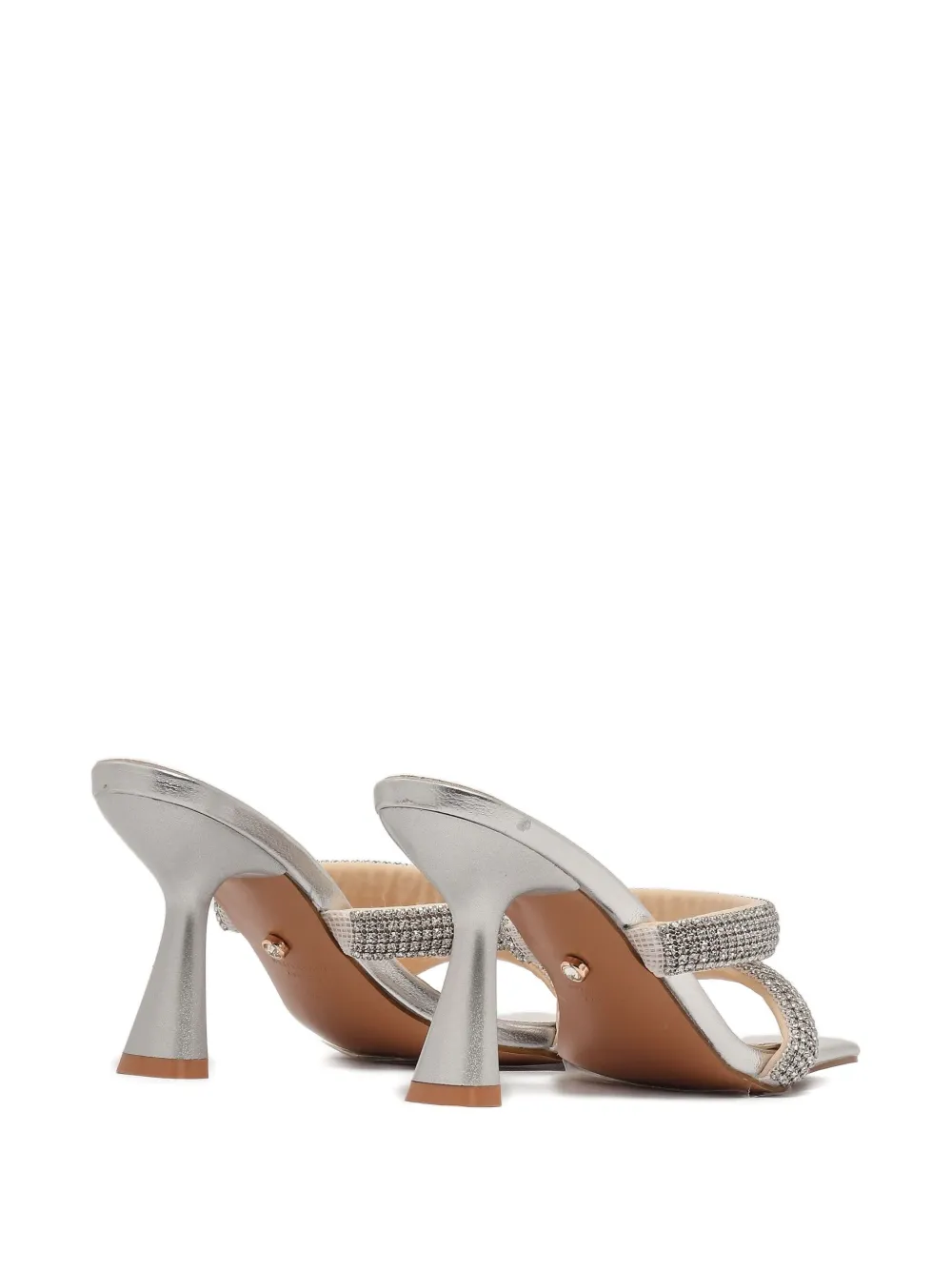 Embellished-Strap Sandals