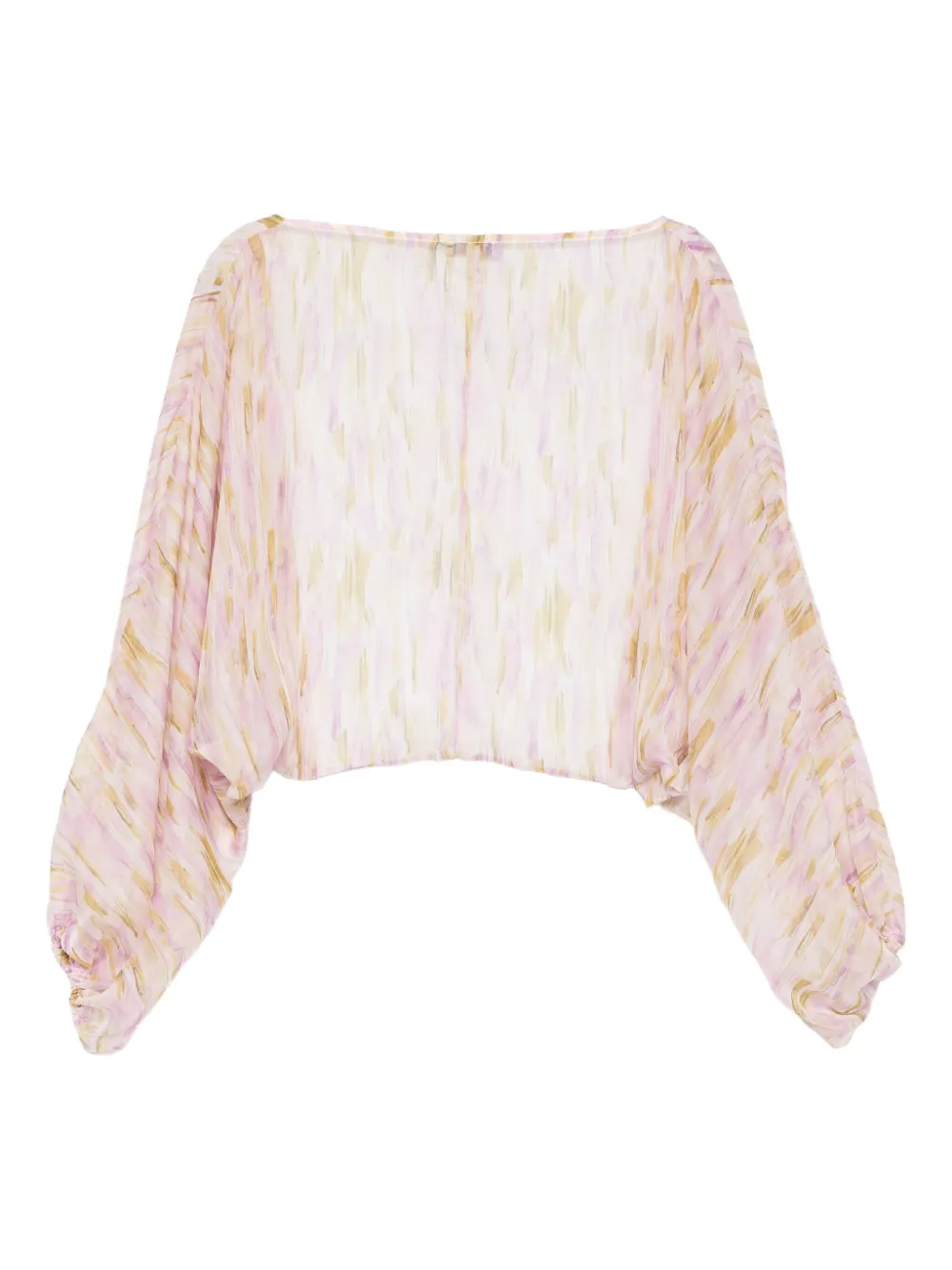  Giada Curti Square-neck Blouse - Pink 