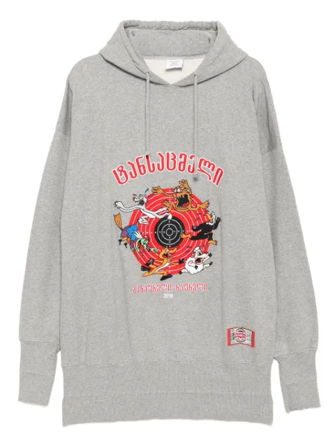 VETEMENTS embroidered hoodie