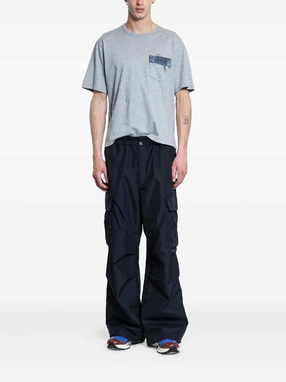 KUON boro-trimmed pocket T-shirt | T-shirts | Image 2