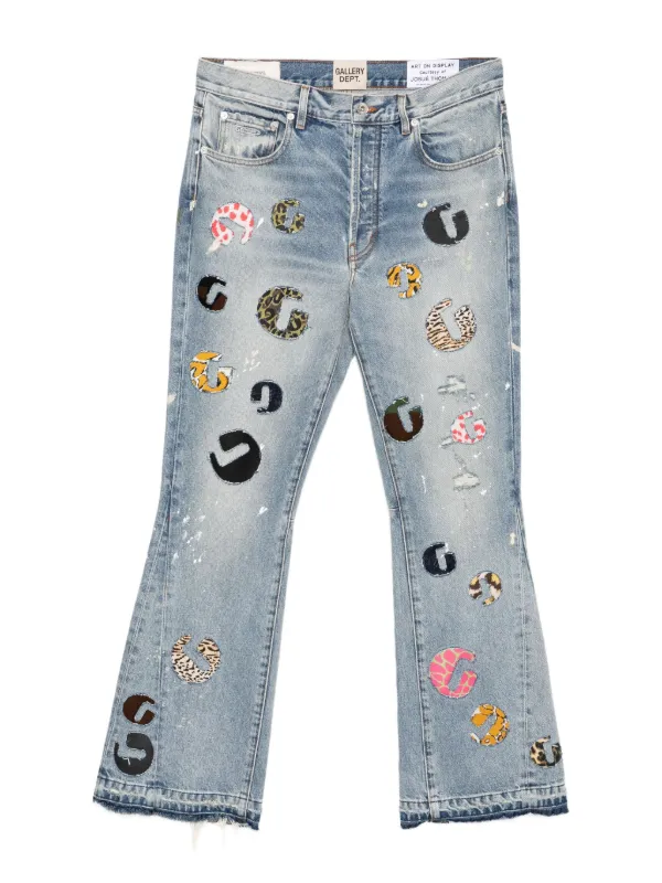 GALLERY DEPT. フレアデニム 28 GALLERY DEPT. G Time フレアジーンズ | ブルー | FARFETCH JP