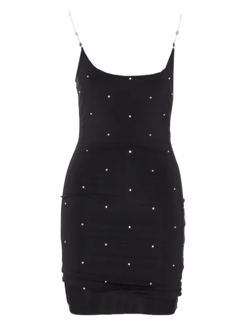 AMIRI crystal-embellished mini dress