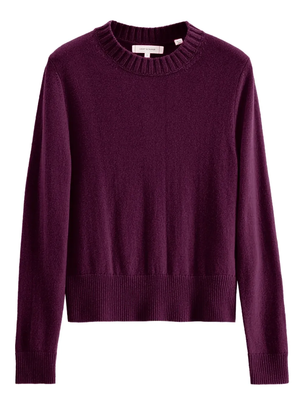 Chinti & Parker crew-neck sweater | Purple | Image 1