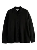 Chinti & Parker button-up knitted shirt - Black