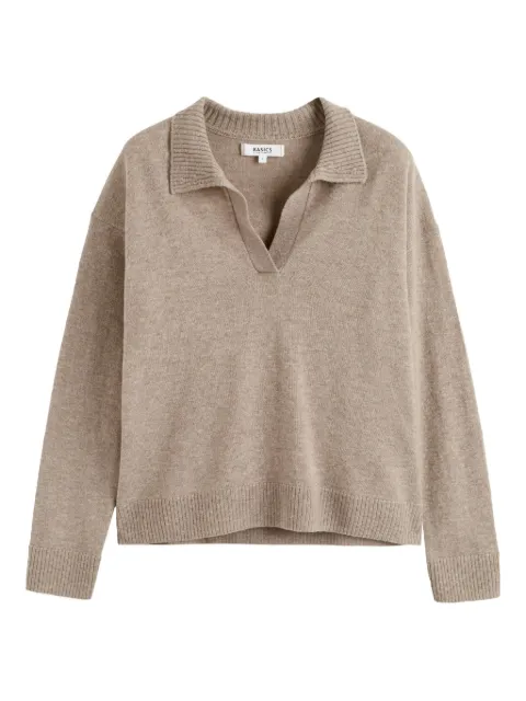 Chinti & Parker polo-collar sweater