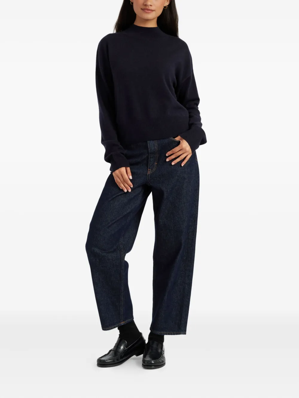 Chinti & Parker mock-neck sweater | Knitted Sweaters | Image 2