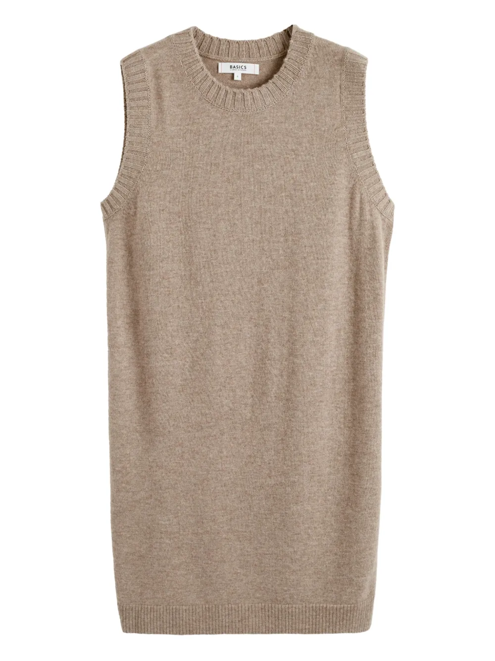 Chinti & Parker Jurk met ronde hals Beige