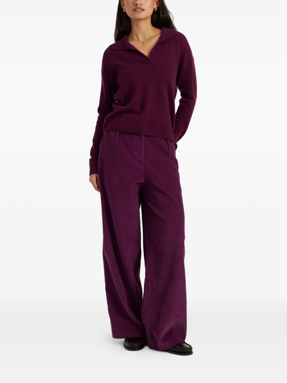 Chinti & Parker v-neck sweater | Knitted Sweaters | Image 2