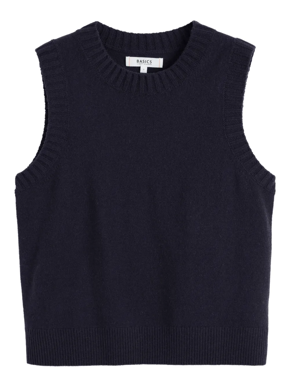 Chinti & Parker round-neck vest | Blue | Image 1