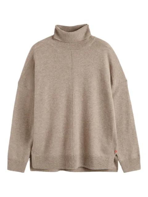 Chinti & Parker roll-neck side-split jumper