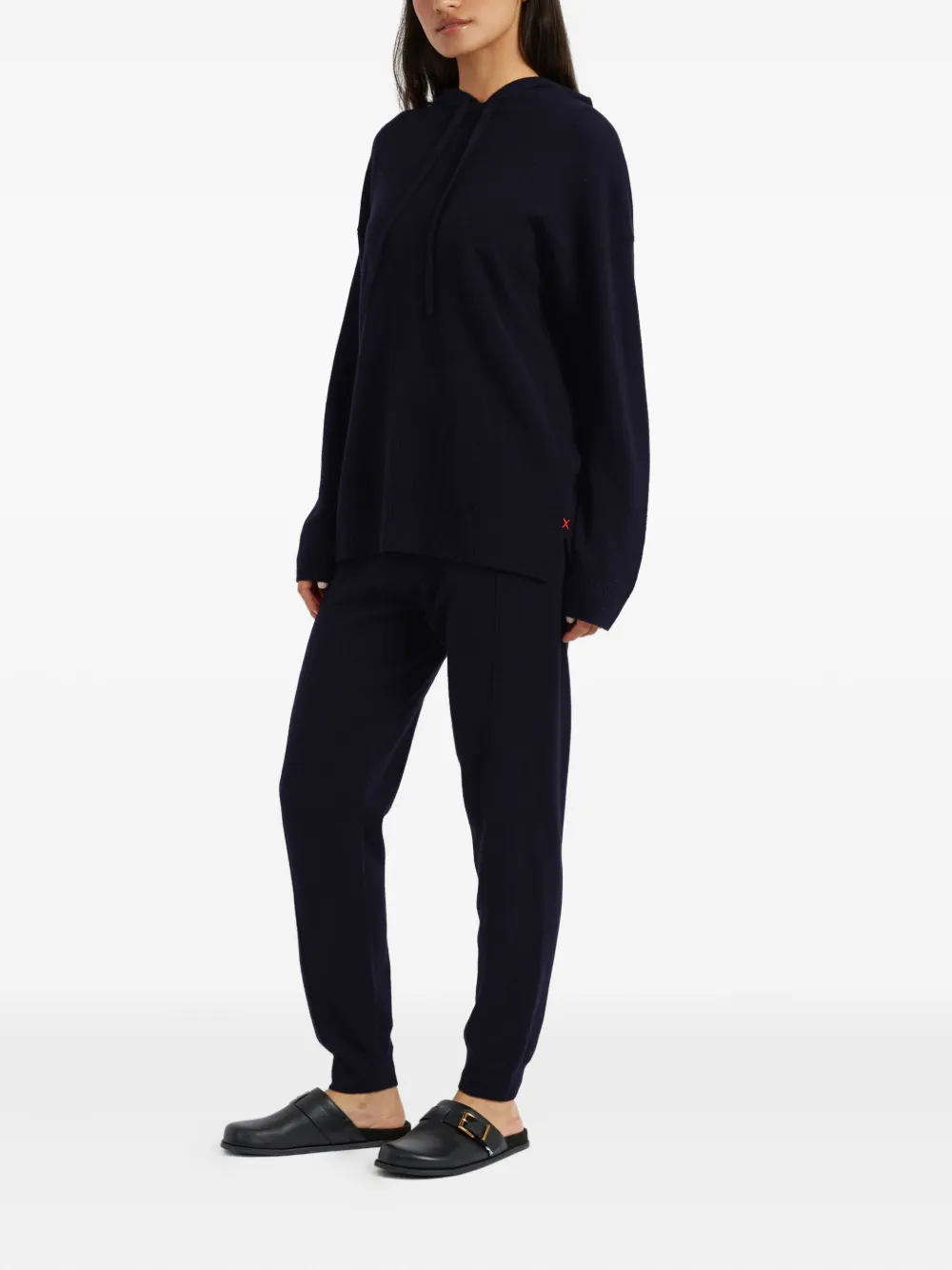 Chinti & Parker Hoodie van wolblend Blauw