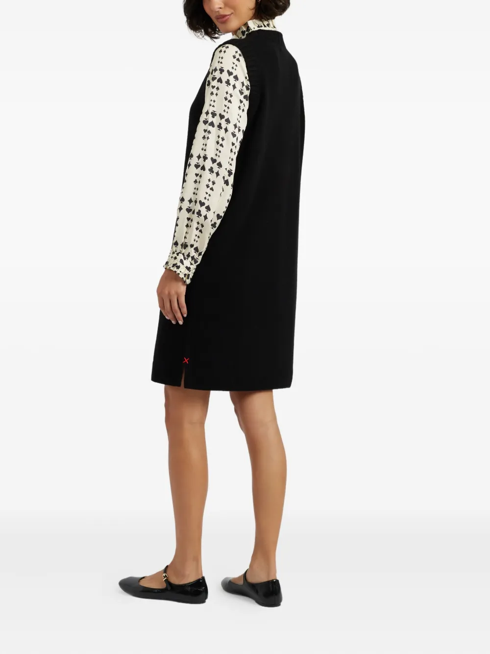 Chinti & Parker Jurk met ronde hals Zwart