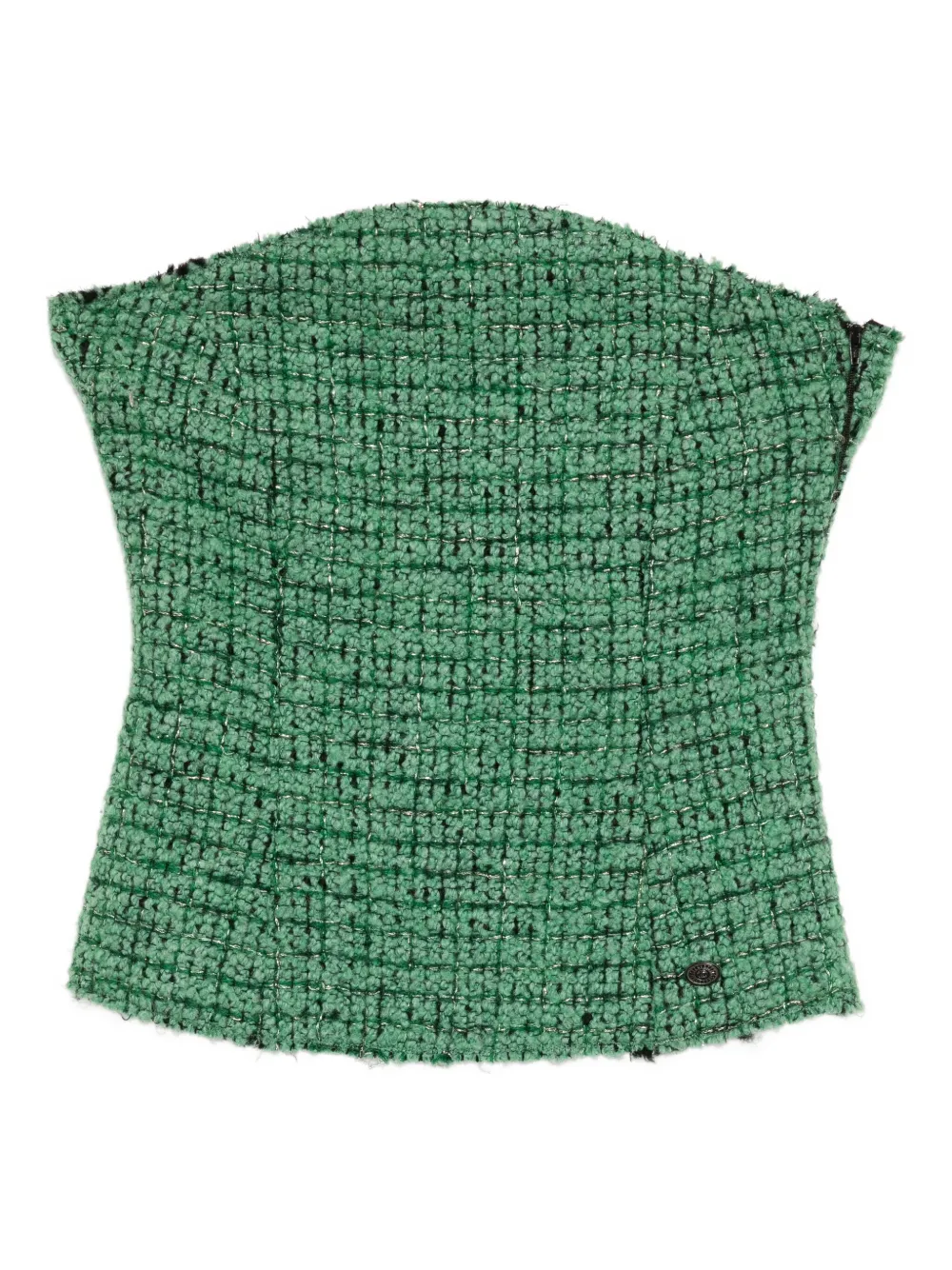 CHANEL Pre-Owned ストラップレス トップ - GREEN CHANEL Pre-Owned ストラップレス トップ - GREEN