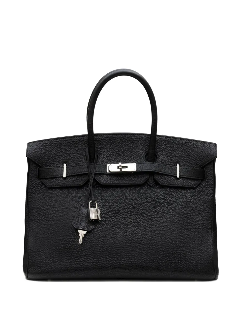 Hermès Pre-Owned バーキン 35 ハンドバッグ - ブラック Hermès Pre-Owned バーキン 35 ハンドバッグ - ブラック