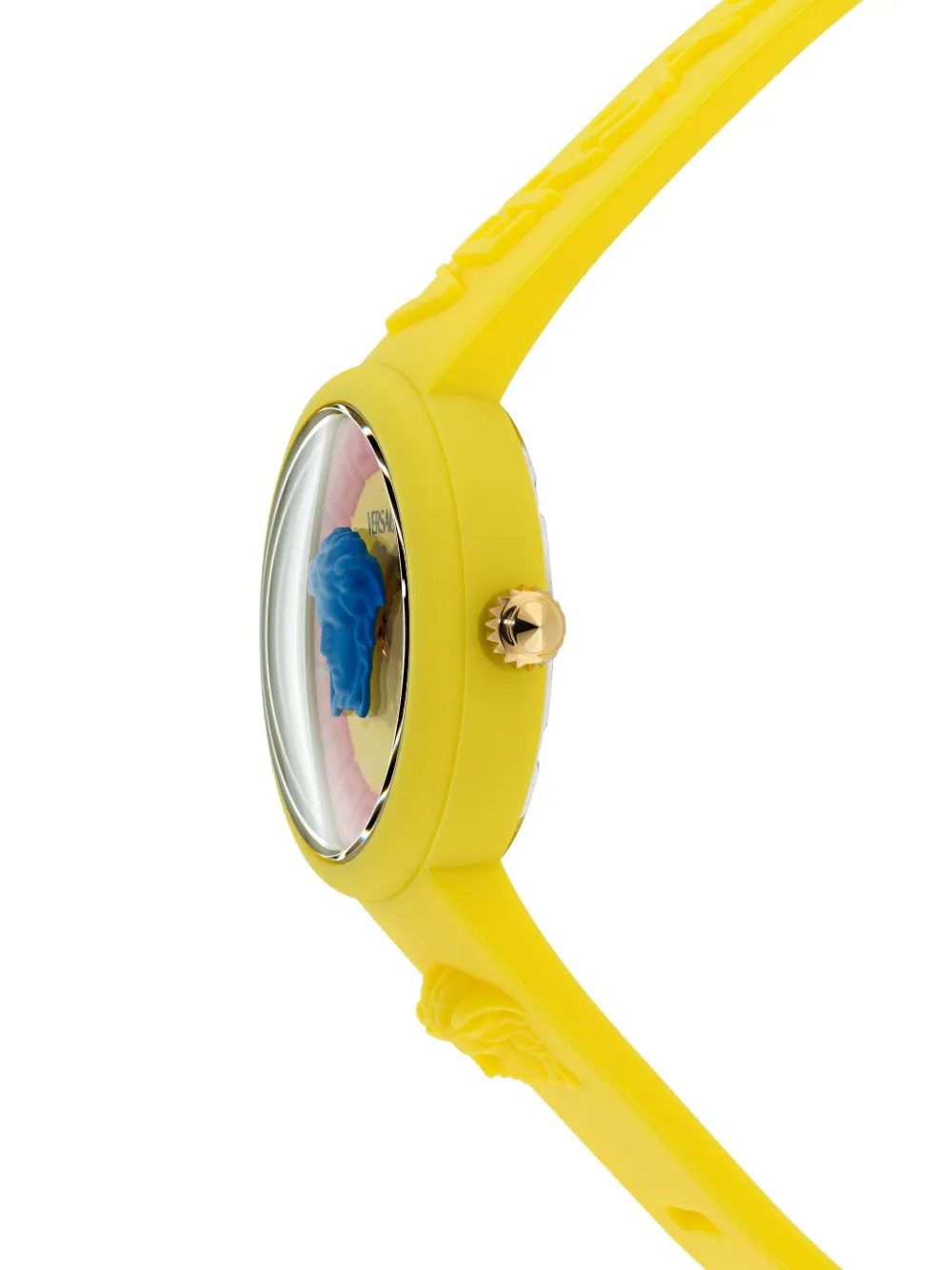 Versace Kids Floating Medusa horloge Geel