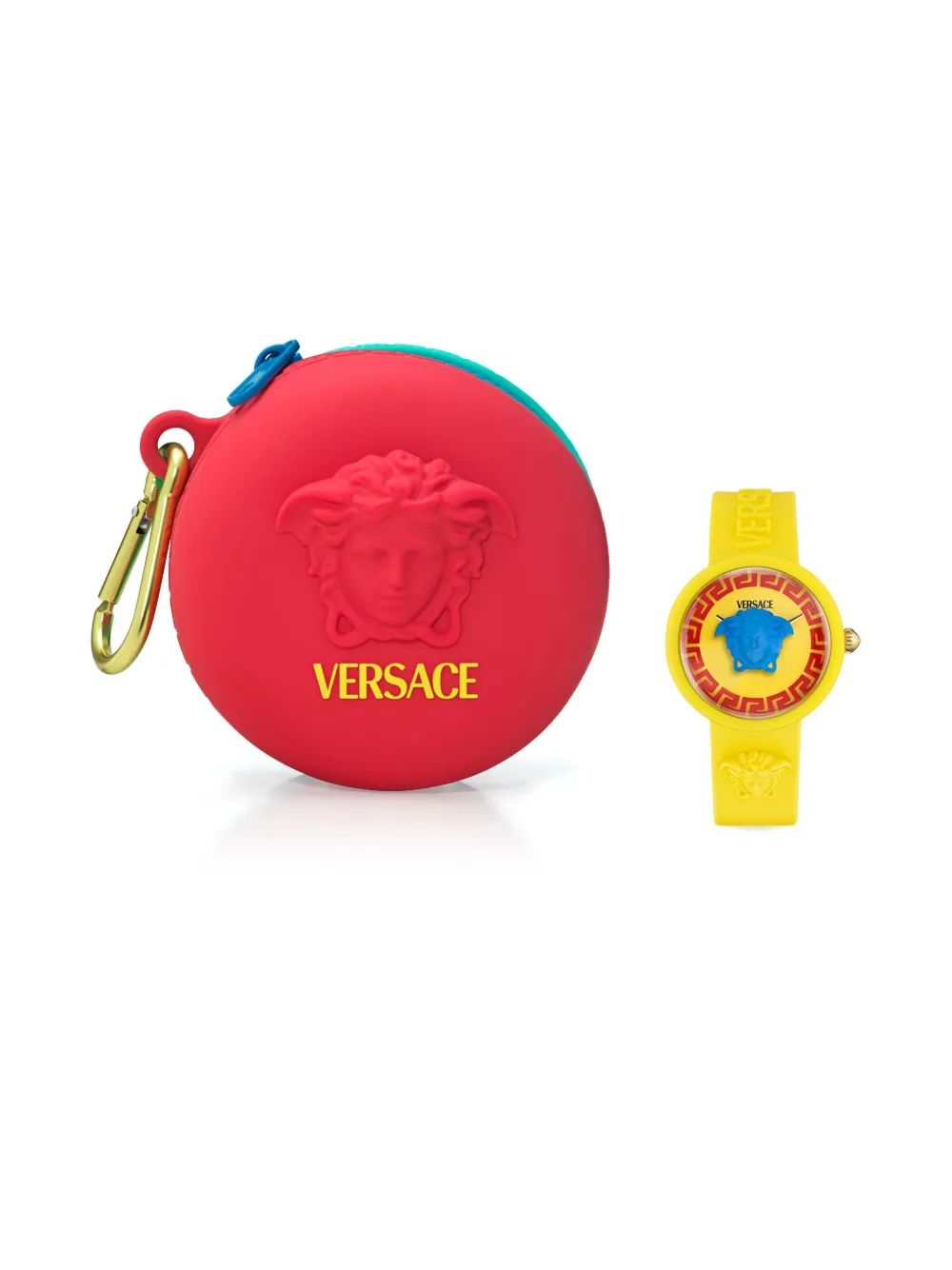 Versace Kids Floating Medusa horloge Geel