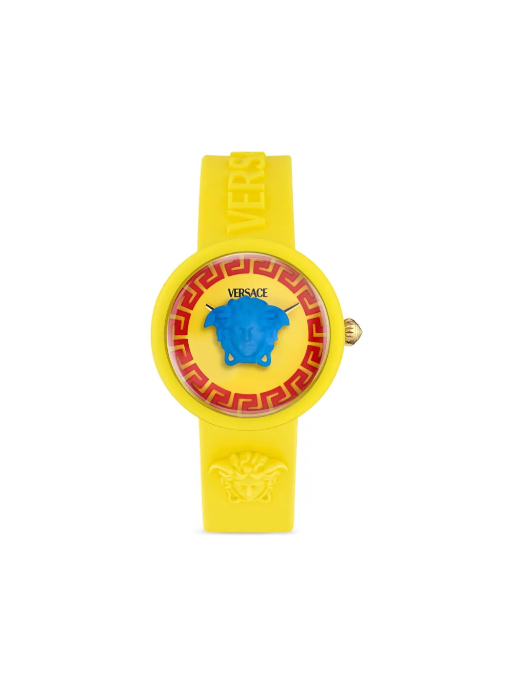 Versace Kids Floating Medusa Armbanduhr - Gelb