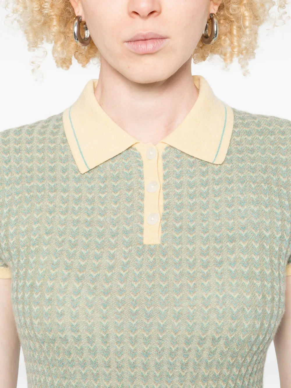 Guest In Residence Kasjmier poloshirt Groen