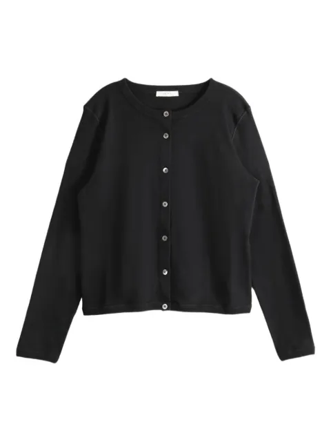 The Row button-front cotton cardigan