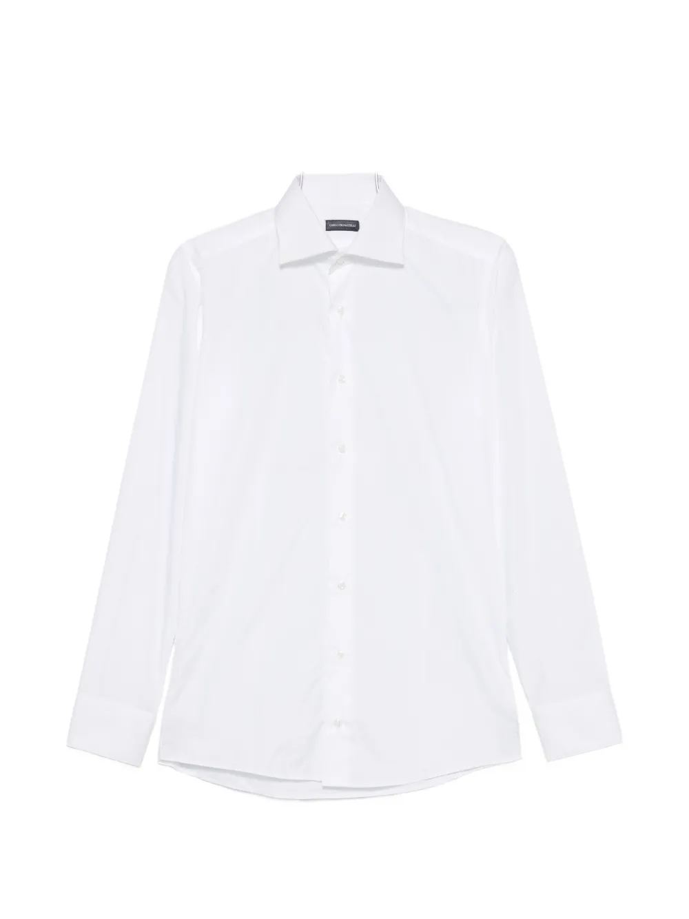 Carlo Pignatelli long-sleeve spread-collar shirt - Bianco