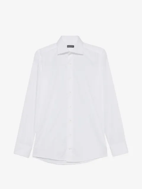 Carlo Pignatelli camisa manga larga con cuello italiano