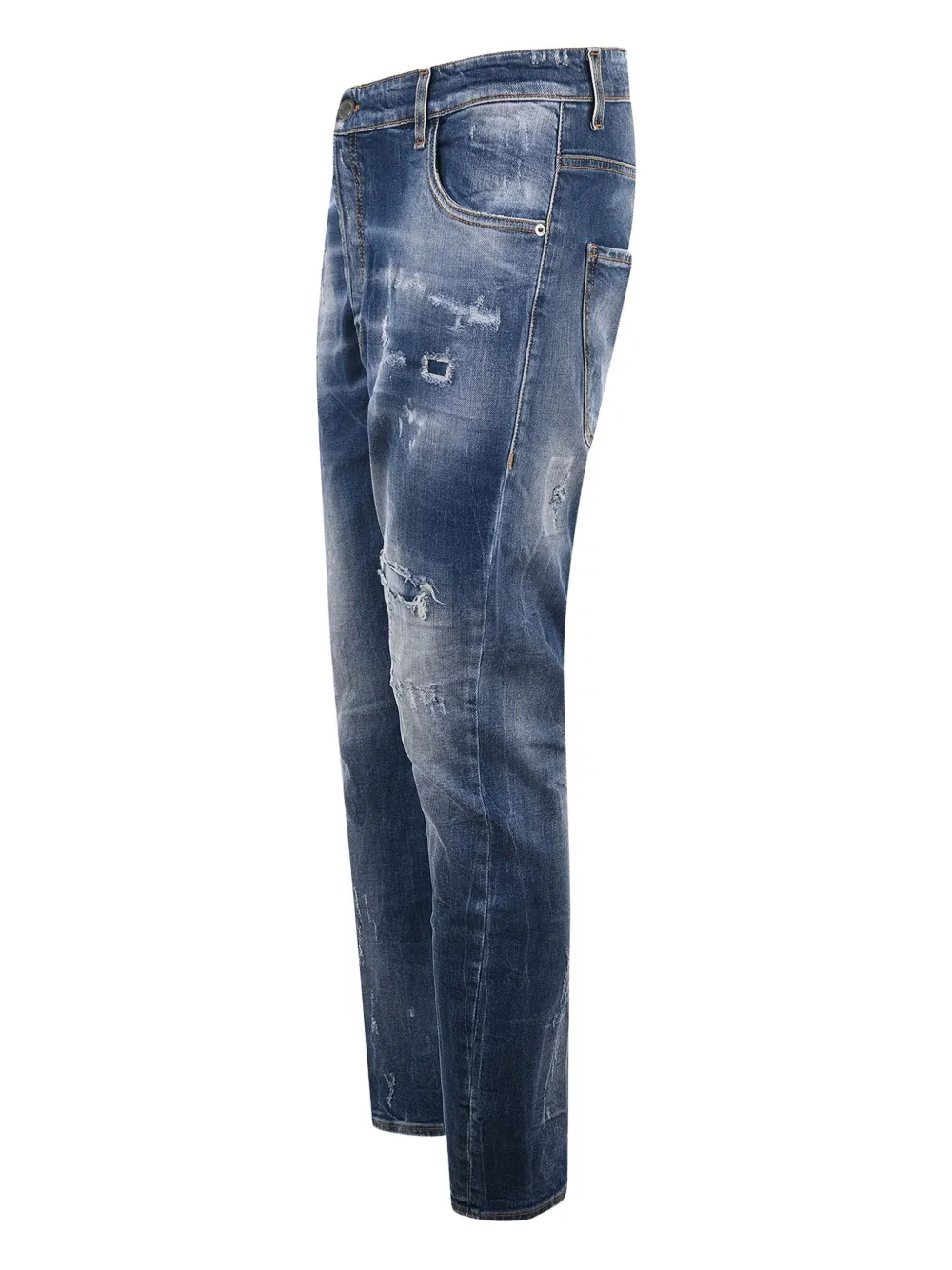  Yes London Distressed Jeans - Blue 