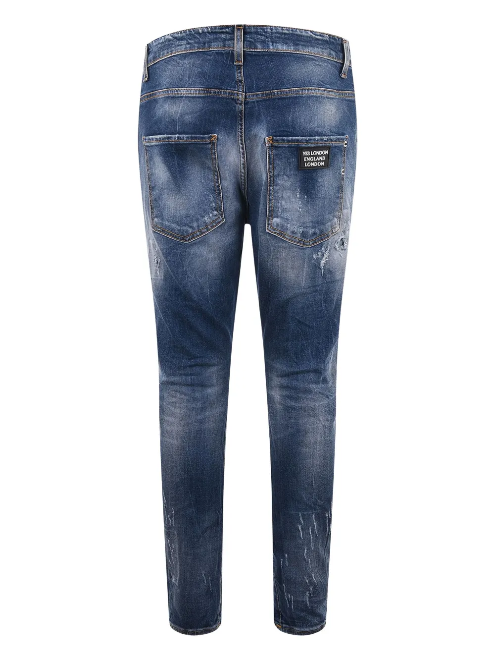  Yes London Distressed Jeans - Blue 
