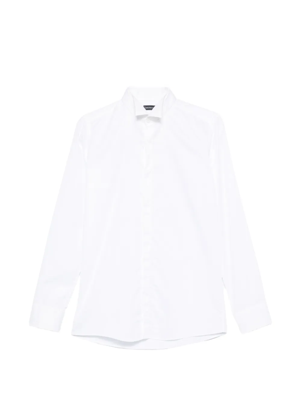 Carlo Pignatelli concealed-fastening shirt - Bianco