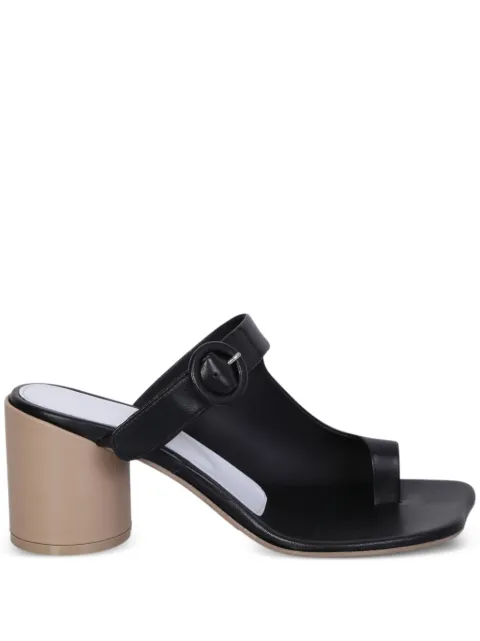 MM6 Maison Margiela 70mm buckle-fastening block-heel sandals