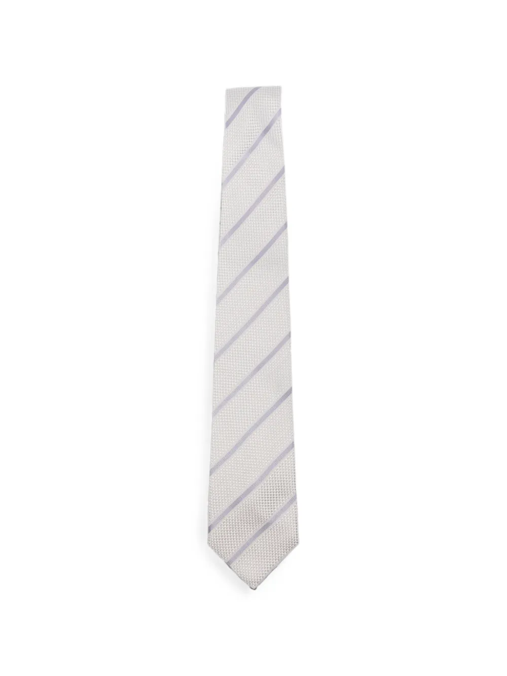 Tagliatore Cravatta a righe diagonali - Grigio