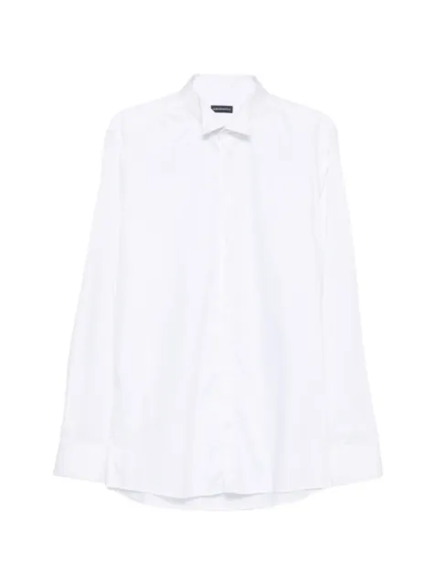 Carlo Pignatelli wing-collar long-sleeve shirt